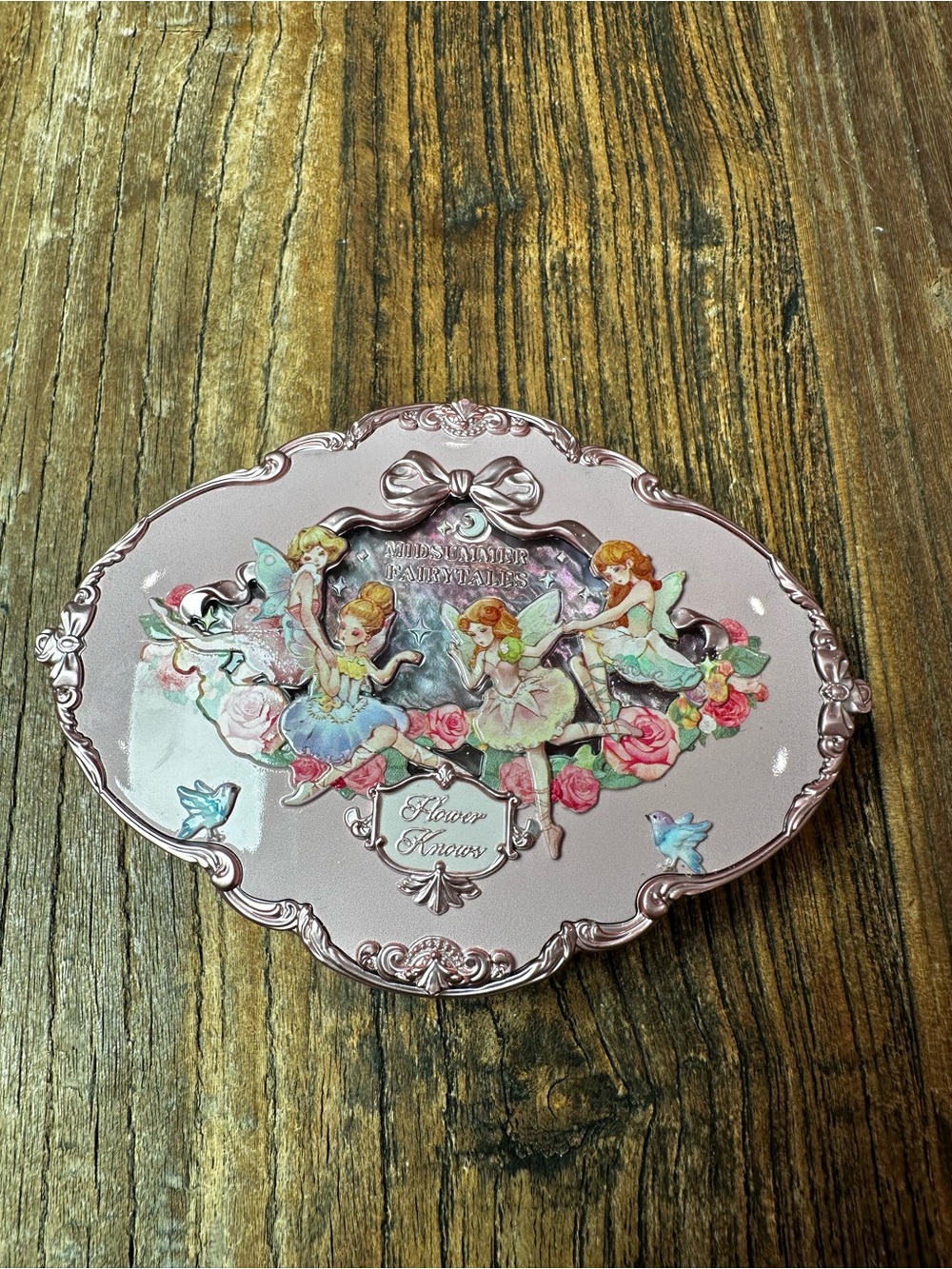 Flower Knows Pink Fairy Compact Eyeshadow Palette
